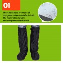 Unisex Rain Shoes Cover Waterproof Motorcycle Cycling Non Slip Reusable Boots