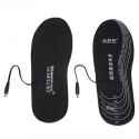 Electric Heated Shoe Insole Foot Warmer Heater Feet Warm Socks Boot + 2 Battery