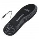 Electric Heated Shoe Insole Foot Warmer Heater Feet Warm Socks Boot + 2 Battery