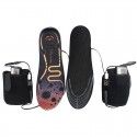 Rechargeable Heated Insoles 3600Mah Feet Warm shoe Insoles Thermal Electric Foot Warmer Heated Insoles Outdoor Sports