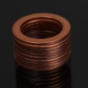 10pcs M10 Standard Copper Motorcycle Braided Clutch Brake Hose Washers Enhancement