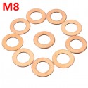 10pcs M6/M8/M12/M14 Copper Washer Motorcycle ATV Brake Fuel Banjo Seal