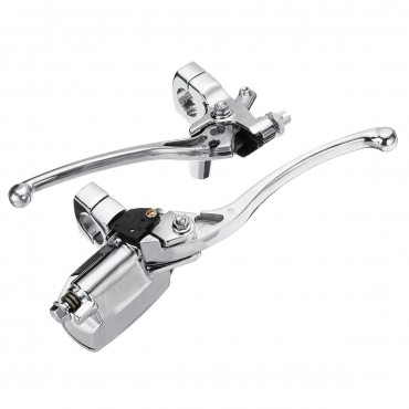 1inch 25mm Motorcycle Handlebar Hydraulic Brake Clutch Lever Master Cylinder Universal