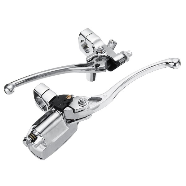 1inch 25mm Motorcycle Handlebar Hydraulic Brake Clutch Lever Master Cylinder Universal