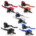 22cm 7/8 Inch Motorcycle Handlebar Master Cylinder Levers Handle Hydraulic Brake Pump Clutch