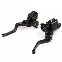 22cm 7/8 Inch Motorcycle Handlebar Master Cylinder Levers Handle Hydraulic Brake Pump Clutch