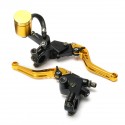 22mm 7/8 Inch Handlebar 16mm Bore Brake Clutch Master Cylinder Lever Reservoir