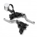 22mm 7/8 Inch Handlebar 16mm Bore Brake Clutch Master Cylinder Lever Reservoir