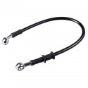 30cm-220cm Motorcycle Bike Braided Brake Clutch Oil Hoses Line Pipe Cable Black