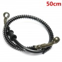 50cm - 190cm Motorcycle Braided Brake Clutch Oil Hose Line Pipe 10mm