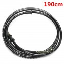 50cm - 190cm Motorcycle Braided Brake Clutch Oil Hose Line Pipe 10mm