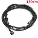 50cm - 190cm Motorcycle Braided Brake Clutch Oil Hose Line Pipe 10mm