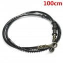 50cm - 190cm Motorcycle Braided Brake Clutch Oil Hose Line Pipe 10mm