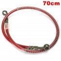 60cm - 200cm Motorcycle Brake Clutch Oil Hose Braided Line Pipe