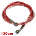 60cm - 200cm Motorcycle Brake Clutch Oil Hose Braided Line Pipe