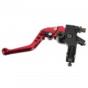 7/8 Inch 22mm Motorcycle Brake Master Cylinder Hydraulic Pump Clutch Reservoir Handlebar Lever Universal