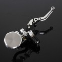 7/8 Motorcycle Brake Clutch Master Cylinder Galvanized