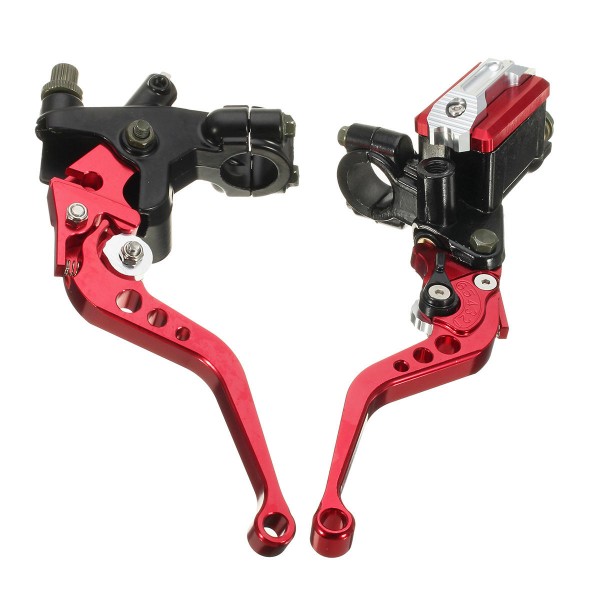 7/8inch 22mm CNC Universal Motorcycle Brake Clutch Master Cylinder Lever Reservoir