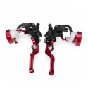 7/8inch CNC Motorcycle Hydraulic Brake Clutch Master Cylinder Lever Reservoir