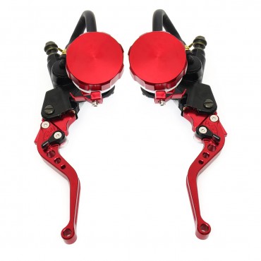 7/8inch CNC Motorcycle Hydraulic Brake Clutch Master Cylinder Lever Reservoir