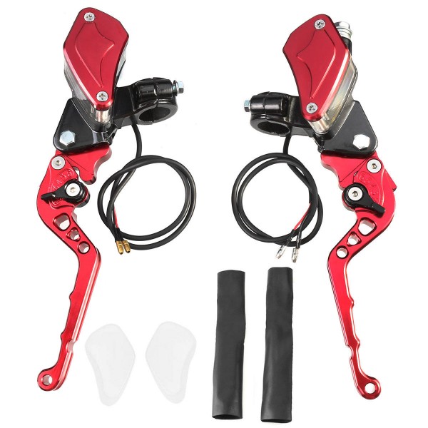 7/8inch 22MM Brake Master Cylinder Levers Motorcycle Brake Clutch Master Cylinder Reservoir Levers