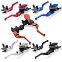 7/8inch 22mm Motorcycle Handlebar Hydraulic Brake Clutch Master Cylinder Lever Reservoir Set