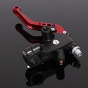 CNC Red Universal Motorcycle Brake Clutch Lever Master Cylinder