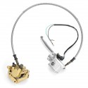 Front Disc Brake Caliper Adaptor Hydraulic System For Honda Monkey z50 bike z50R