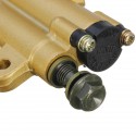 Motorcycle Bike Rear Brake Master Cylinder Internal Oil Pot Golden