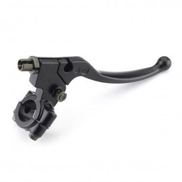 Motorcycle Left Brake Lever Perch Clutch Black For Honda C/CR/CRF/XL/XR