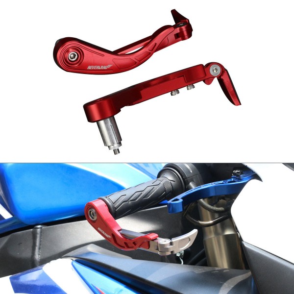 22mm 7/8inch CNC Adjustable 3D Lever Handlebar Guard Protector Brake Clutch For Honda/Suzuki/Yamaha/Kawasaki