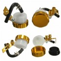 Oil Cylinders Reservoir Front Brake Clutch Tank Fluid Cup For Motor Motorcycle