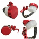 Oil Cylinders Reservoir Front Brake Clutch Tank Fluid Cup For Motor Motorcycle