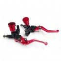 Pair 7/8 Motorcycle Hydraulic Brake Master Cylinder Clutch Lever L R 22mm Universal