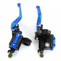 Universal Motorcycle Hydraulic 7/8inch M10*1.25 CNC Brake Clutch Master Cylinder Reservoir Lever Set