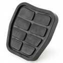 2PCS Black Pedal Rubbers C44 Brake Clutch Pads For VW Golf Jetta MK2