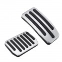 2Pcs Non-Slip Aluminum Alloy Performance Foot Car Pedal Pad for Tesla Model 3