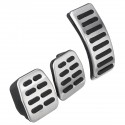 Car Pedal Pad Stainless Steel Pads Foot For VW Polo Golf 4 Bora Beetle RSi GTI R32/ Audi A3 Seat Leon 1M Toledo 1L