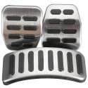 Stainless Steel MT Pedal Pads For VW Polo Jetta MK4 Bora Lavida Golf MK4 Fabia