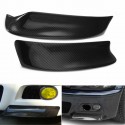 2Pcs Car Carbon Fiber Board Front Splitter Bumper Lip Spoiler for BMW E46 M3 99-06 2001