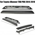 2pcs Front Grille Mesh Grill Set For Toyota 4Runner TRD PRO 2014-2018
