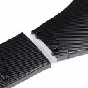 3PCS Carbon Fiber Style Front Bumper Spoiler Lip Cover Trim Protector For Tesla Model 3 X S