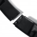 3PCS Glossy Black Front Bumper Lip Body Kit Spoiler Splitter For Audi A4 2020