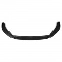 3PCS Matte Black Front Bumper Lip Spoiler Cover Trim For Ford Focus 2019