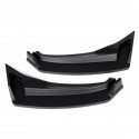 3Pcs Car Front Bumper Lip Body Kit Spoiler Diffuser Bumper Lip Deflector Lips Protector Cover For VW For Passat B8 2017-2019