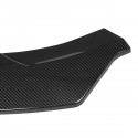 3Pcs Carbon Fiber Front Bumper Protector Lip Spoiler Covers Trim For Mercedes Benz CLA-Class W117 2016-2020
