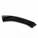 3Pcs Gloss Black Front Bumper Lip Spoiler Splitter For Audi TT RS 2004-2019