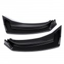 3Pcs Matte Black Car Front Bumper Lip Body Kit Spoiler Diffuser Bumper Lip Deflector Lips Protector Cover For VW Passats 2020