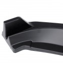 3Pcs Matte Black Car Front Bumper Lip Body Kit Spoiler Diffuser Bumper Lip Deflector Lips Protector Cover For VW Passats 2020
