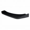 3Pcs Matte Black Car Front Bumper Lip Body Spoiler Wing Kit For Audi TT RS 2004-2019